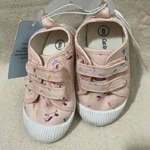 Cat & Jack toddler unicorn sneakers pink size 6